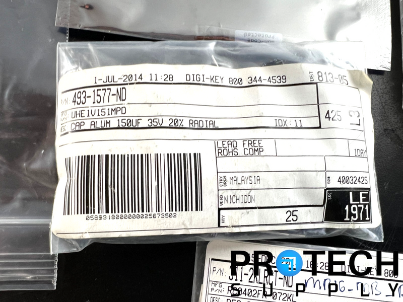 Load image into Gallery viewer, Lot of Misc Capacitors (Aluminum/Ceramic) / Diodes / Resistors / Transformers