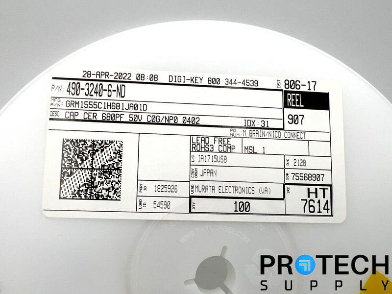 Load image into Gallery viewer, (Approx 50) Panasonic Electronic Capacitor 490-3240-6-ND with WARRANTY