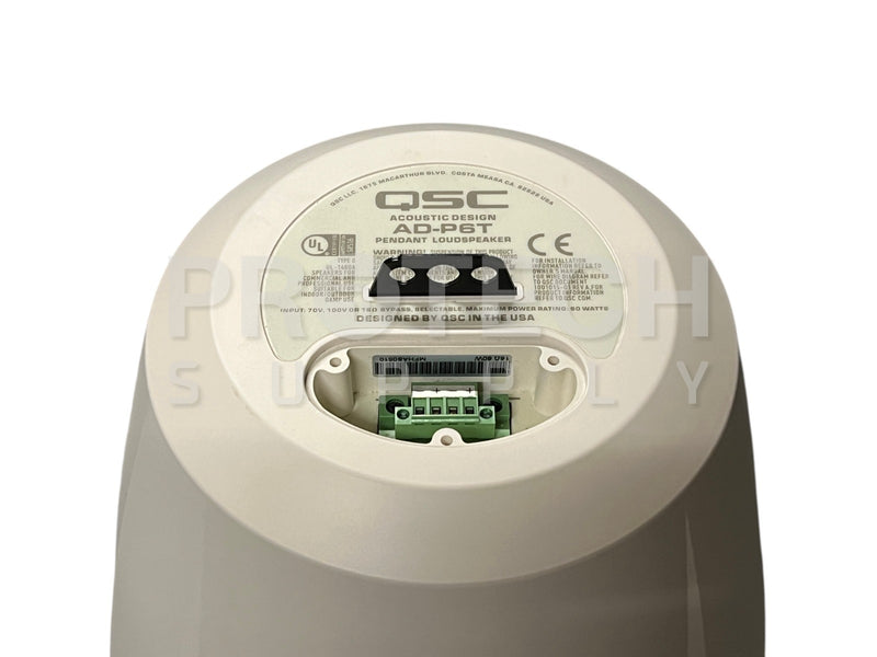 Load image into Gallery viewer, QSC AD-P6T Pendant Loudspeaker 6.5" with WARRANTY