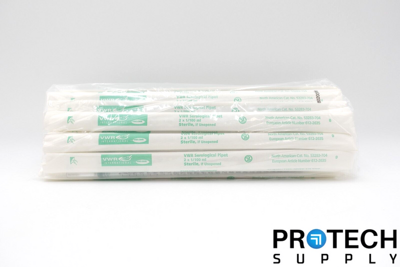 Load image into Gallery viewer, (45 Pack) VWR 531283-704 Serological Pipets 1/100ml NEW