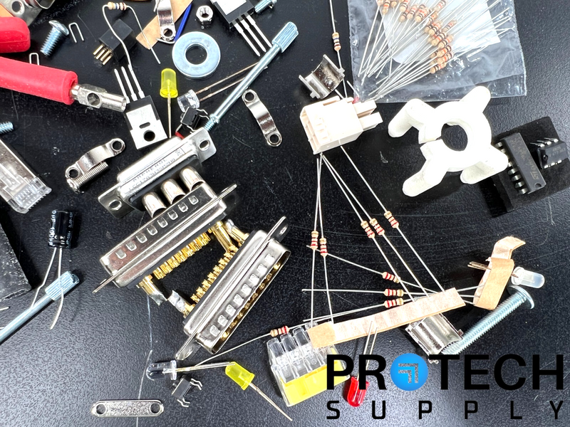 Load image into Gallery viewer, Lot of Misc. Industrial Hardware / Connectors / Resistors
