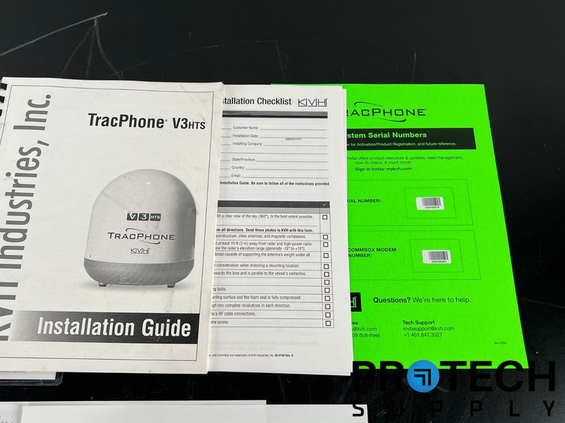 Load image into Gallery viewer, KVH Tracphone V3 HTS VSAT Marine Satellite Internet Antenna