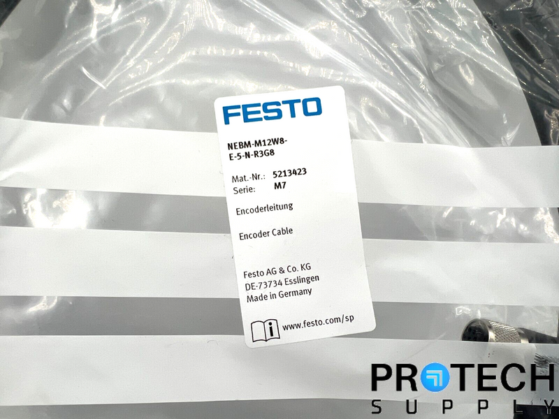 Load image into Gallery viewer, FESTO NEBM-M12W8-E-5-N-R3G8 Encoder Cable NEW with WARRANTY