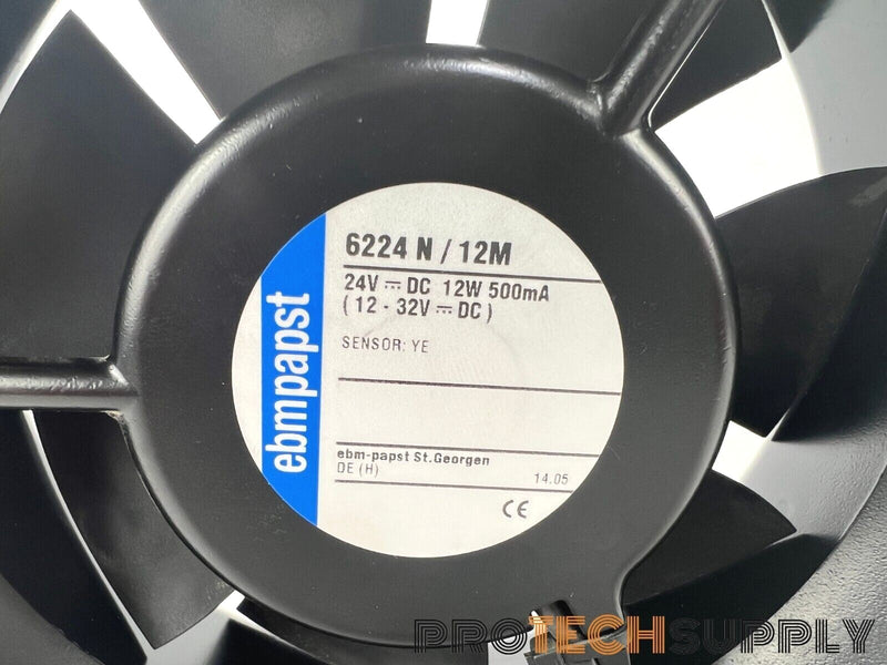 Load image into Gallery viewer, Ebm-papst 6224 N/12M DC Fan 24V with WARRANTY