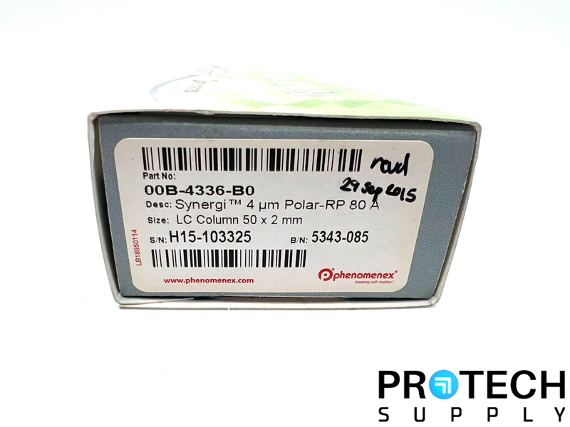 Load image into Gallery viewer, Phenomenex LC Column 4um Synergi Polar-RP 80A 50 x 2mm 00B-4336-B0 with WARRANTY