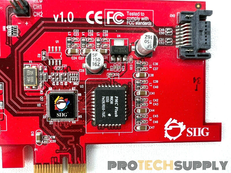Load image into Gallery viewer, SIIG SC-SAE212-S1 PCI Express SATA II Controller Card with WARRANTY