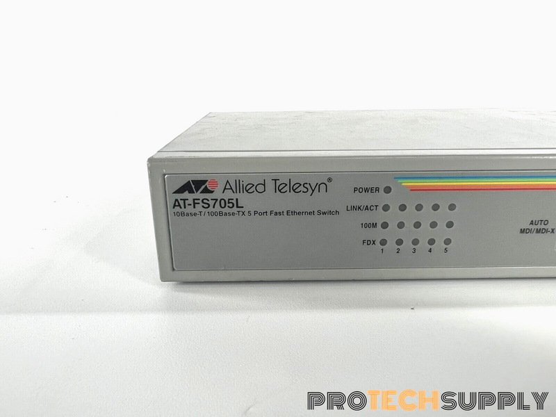 Load image into Gallery viewer, Allied Telesyn AT-FS705L 5-Port Fast Ethernet Switch 10Base-T with WARRANTY