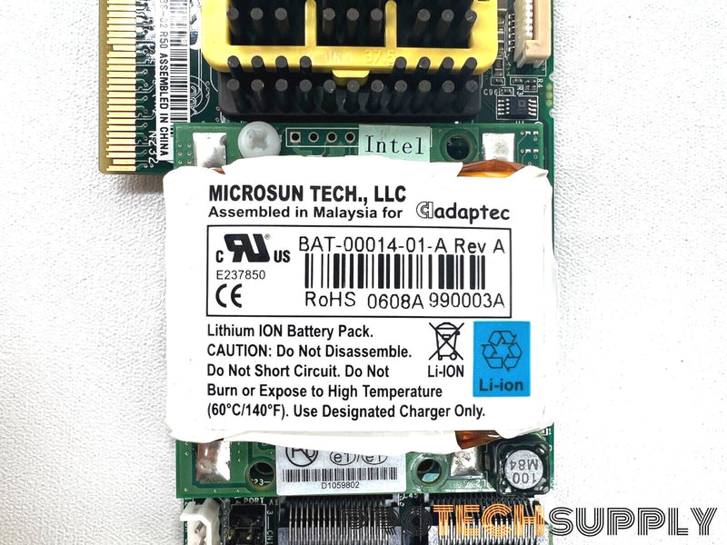 Load image into Gallery viewer, Sun 375-3536-02 SAS RAID Controller Card with Adaptec Battery with WARRNTY