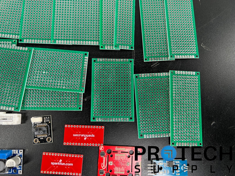 Load image into Gallery viewer, Lot of Misc. Hardware / Boards / Breadboard / PCB Mount Switches
