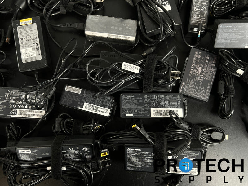 Load image into Gallery viewer, Lot of Misc Power Adapters Lenovo / DELL / PowerSource / SINPRO