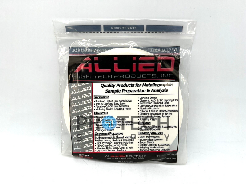 Load image into Gallery viewer, 10/Pk Allied 90-150-400 Vel-Cloth Polish Pad Adhesive Back Disc 8" NEW