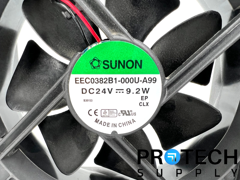 Load image into Gallery viewer, Sunon EEC0382B1-000U-A99 Square Fan DC24V 9.2W 4.75 x 4.75 inch with WARRANTY
