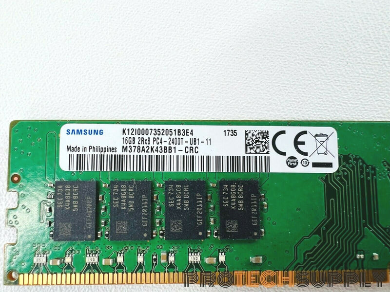 Load image into Gallery viewer, SAMSUNG M378A2K43BB1-CRC 16GB 2Rx8 PC4-2400T-UB1-11 DDR4