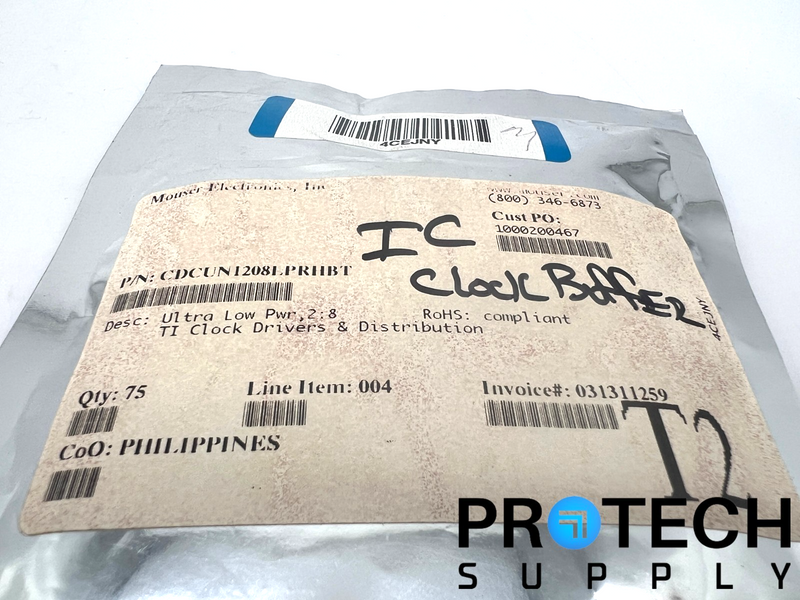 Load image into Gallery viewer, (75/Pk) Texas Instrument CDCUN1208LPRHBT Clock Fanout Buffer NEW with WARRANTY