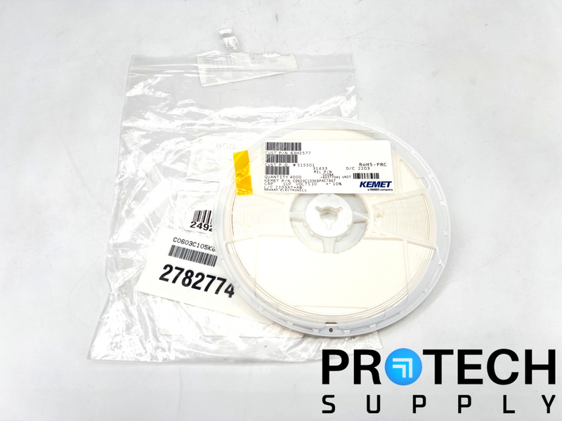 Load image into Gallery viewer, (4000 Per Reel) Yageo C0603C105K8PAC7867 Ceramic Capacitor NEW with WARRANTY