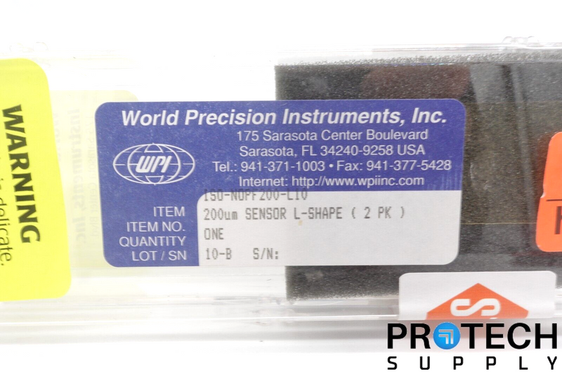 Load image into Gallery viewer, 2/Pk WPI World Precision ISO-NOPF200-L10 Nitric Oxide Sensor L-Shape w/ WARRANTY
