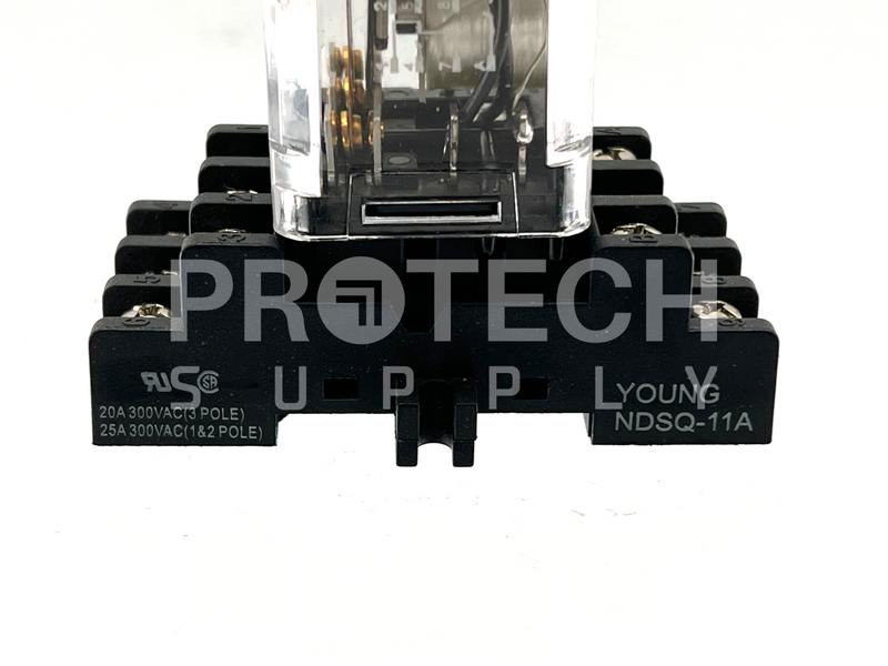 Load image into Gallery viewer, Young NDSQ-11A Base Relay + 999KUE Relay Assy with WARRANTY