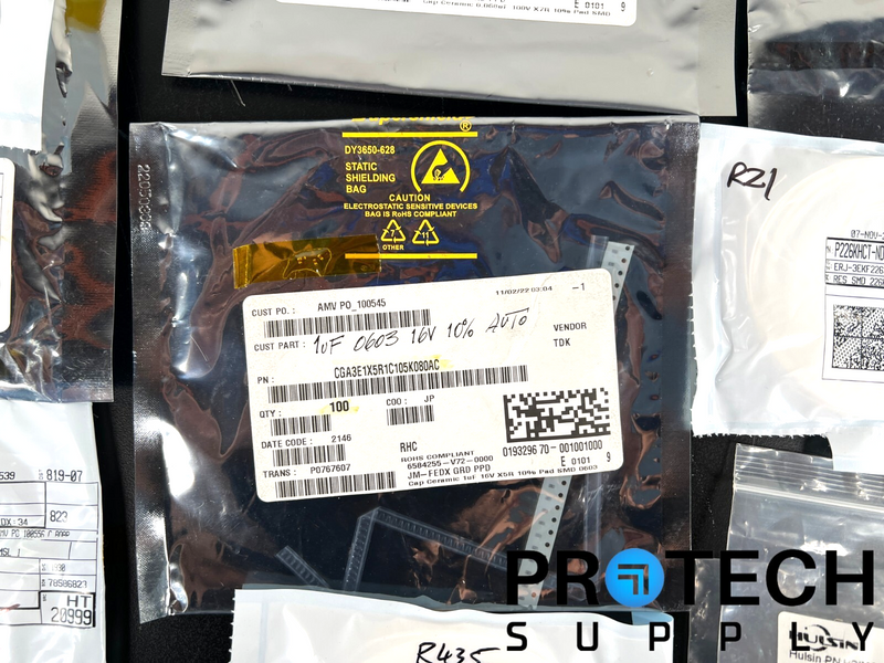 Load image into Gallery viewer, Lot of Misc Passive/Active Parts Capacitor/Resistor/Regulator/Transistor/Chip