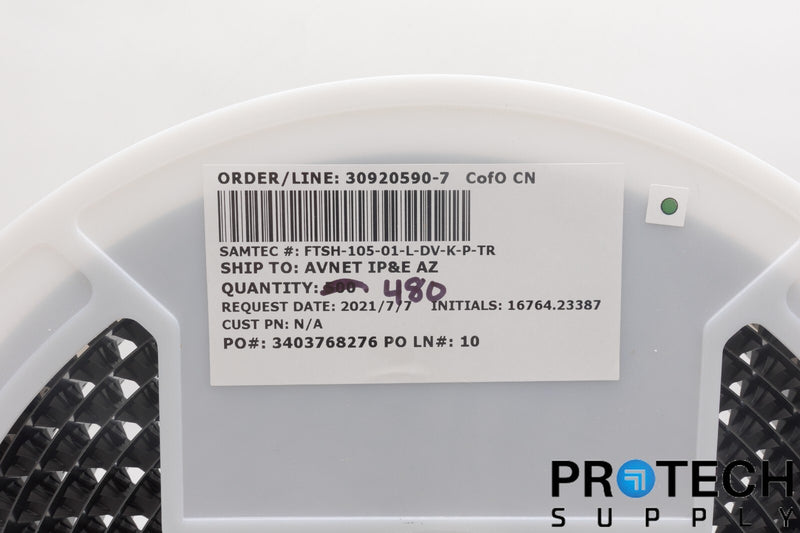 Load image into Gallery viewer, (480) Samtec FTSH-105-01-L-DV-K-P-TR 10 Pos Header Surface Mount NEW w/ WARRANTY