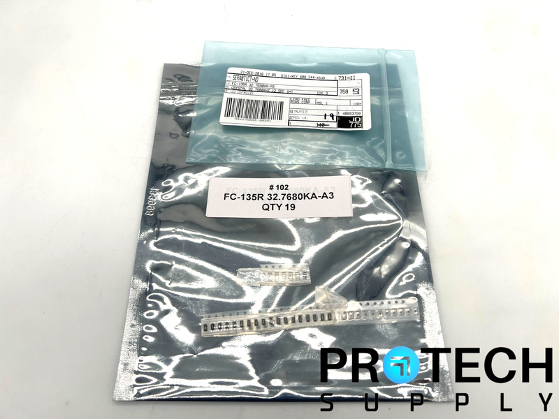 Load image into Gallery viewer, (19/Pk) Epson FC-135R 32.7680KA-A3 Crystal 32.76kHz 50kOhms 20ppm with WARRANTY