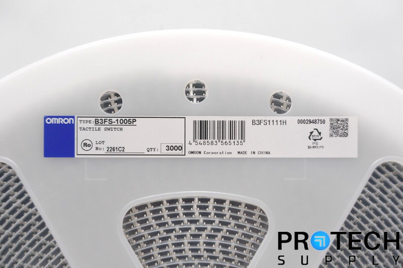 Load image into Gallery viewer, 3000/Reel Omron B3FS-1005P Tactile Switch SPST-NO Top Actuated NEW & WARRANTY