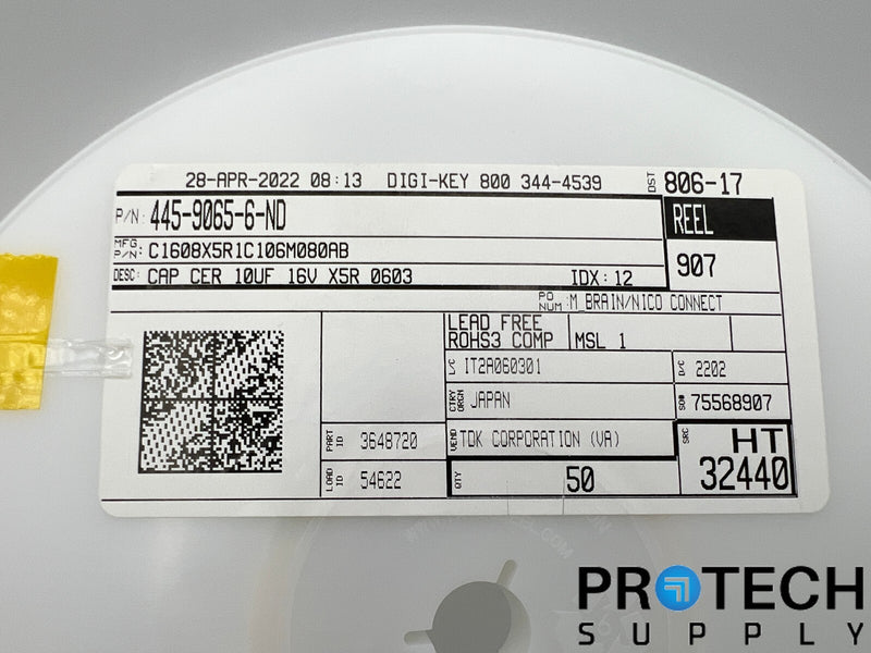 Load image into Gallery viewer, (Approx 70) TDK Corporation Ceramic Capacitor 445-9065-6-ND with WARRANTY