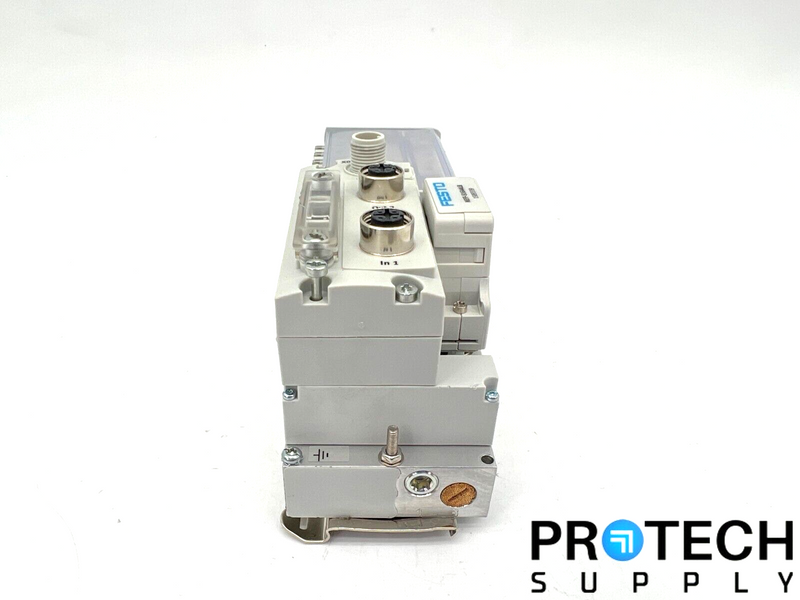 Load image into Gallery viewer, Festo CTEU-EC Bus Node + Pneumatic Valve + Pneumatic Actuator Assy with WARRANTY