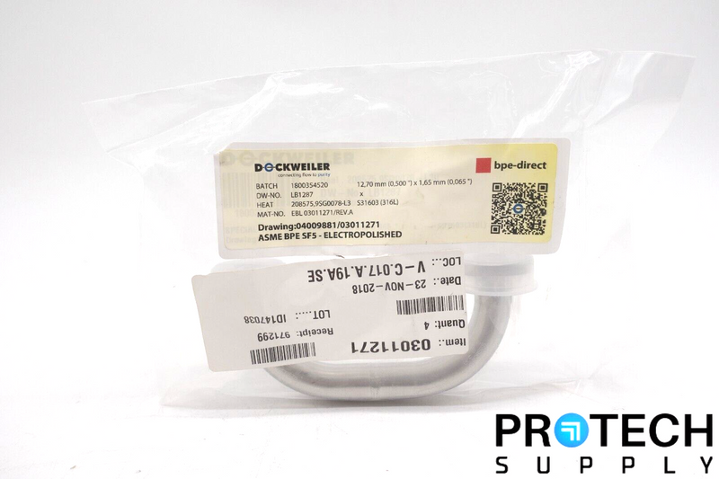 Load image into Gallery viewer, Dockweiler LB1287 Special Pipe/Tube Adapter 12.7 x 1.65 mm NEW with WARRANTY
