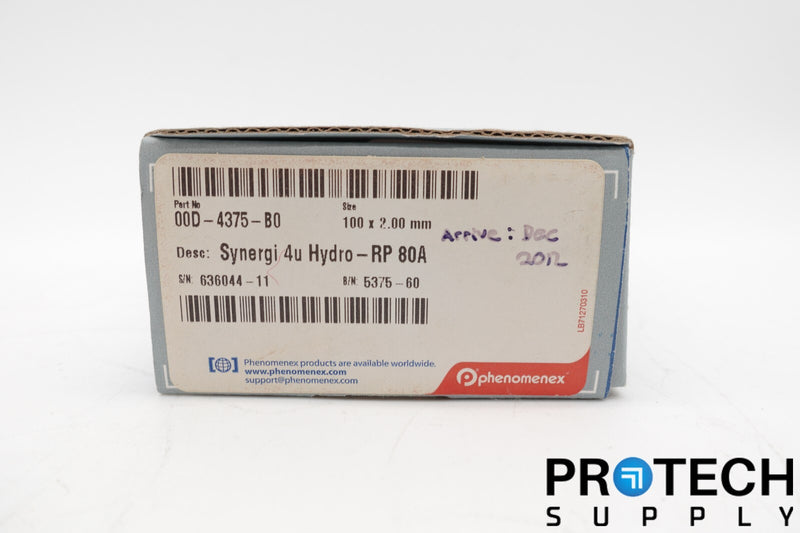 Load image into Gallery viewer, Phenomenex 00D-4375-B0 Synergi 4u Hydro-RP 80A LC Column NEW with WARRANTY