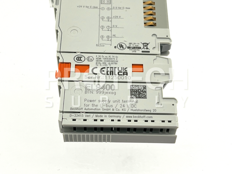 Load image into Gallery viewer, Beckhoff EL9400 Power Supply Unit Terminal NEW with WARRANTY