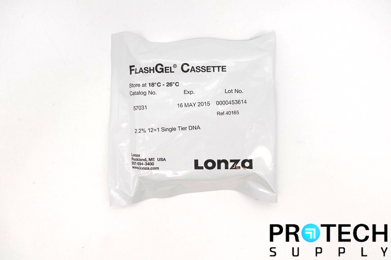 Load image into Gallery viewer, (Box of 9) Lonza 57031 FlashGel DNA Cassette 12+1 Single-Tier NEW with WARRANTY