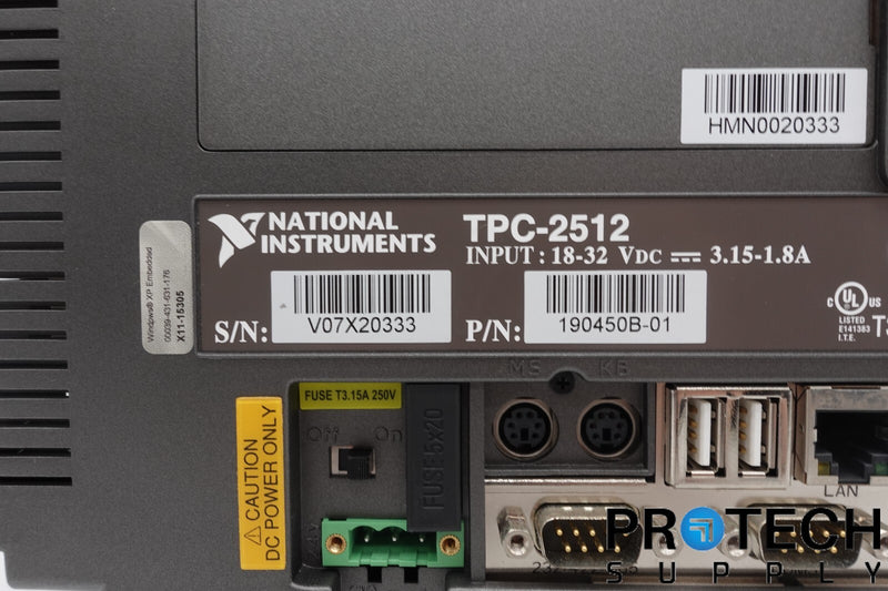 Load image into Gallery viewer, National Instruments TPC-2512 Touch Panel Computer 190450B-01 with WARRANTY