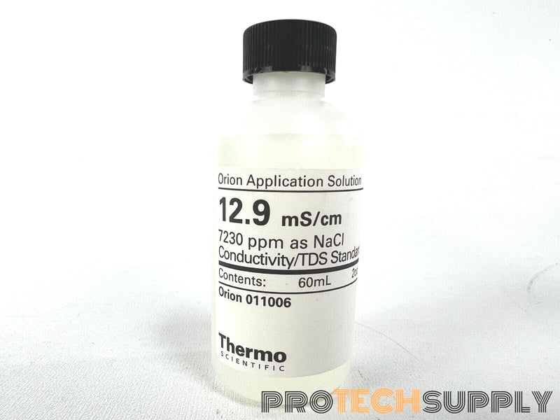 Load image into Gallery viewer, NEW 4x60 mL Bottle Thermo Scientific 011006 12.9mS/cm Conductivity/TDS Standard
