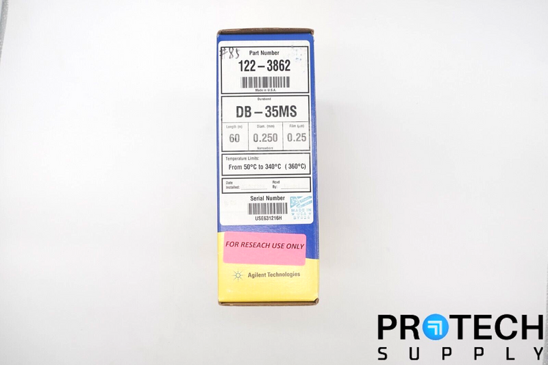 Load image into Gallery viewer, Agilent 122-3862 DB-35MS J&W Scientific GC Column NEW with WARRANTY