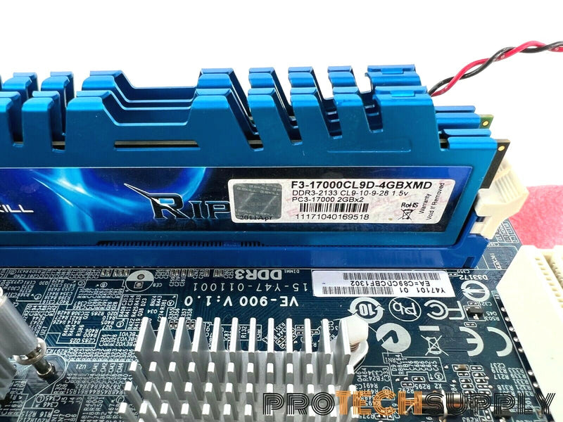Load image into Gallery viewer, Via Technology VE-900 Mini-ITX Motherboard with G.SKILL 2x2Gb with WARRANTY