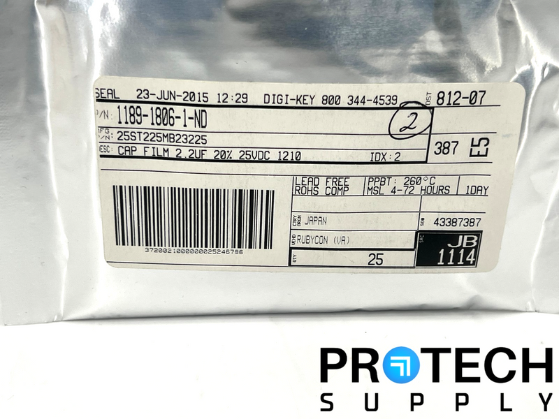 Load image into Gallery viewer, (25/Pk) Rubycon 25ST225MB23225 Capacitor Film NEW SEALED with WARRANTY