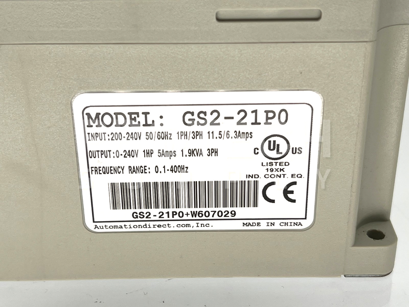 Load image into Gallery viewer, Automation Direct GS2-21P0 AC Micro Drive with WARRANTY