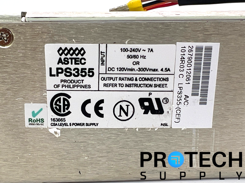 Load image into Gallery viewer, Astec LPS355-CEF 350W Power Supply From Tecan Infinite F500 with WARRANTY
