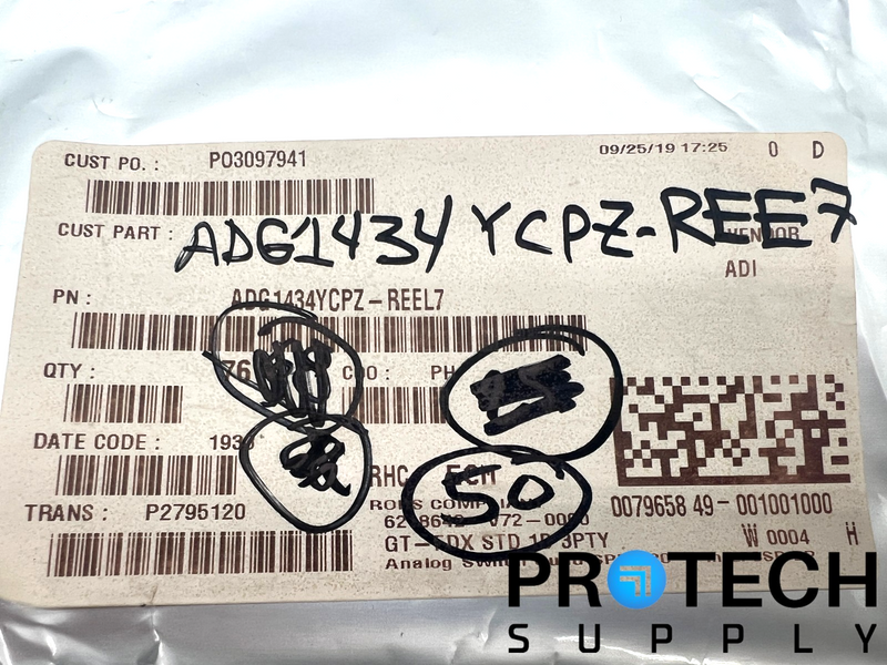 Load image into Gallery viewer, (23/Pk) Analog Devices ADG1434YCPZ-REEL7 Circuit Switch 4.7Ohm NEW with WARRANTY