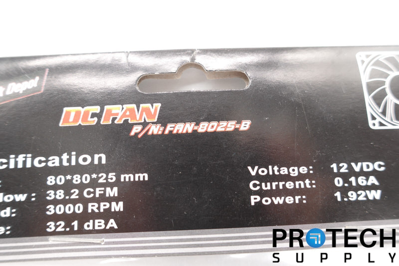 Load image into Gallery viewer, Link Depot FAN-8025-B / DC Fan 12VDC NEW with WARRANTY