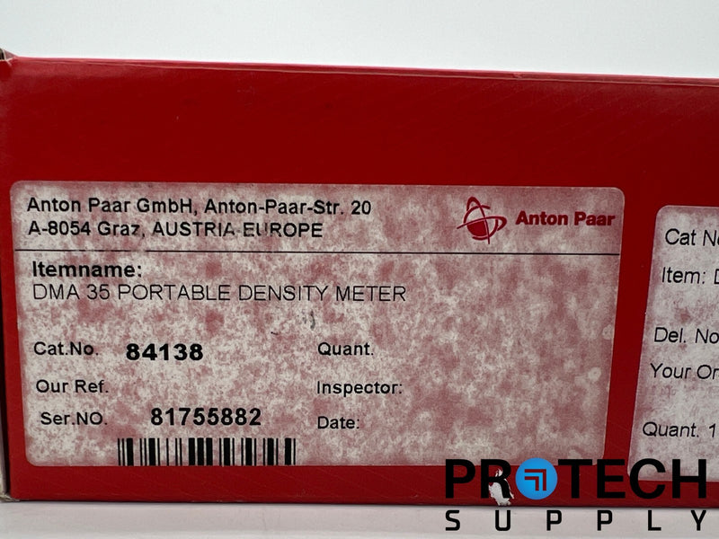 Load image into Gallery viewer, Anton Paar 84138 DMA 35 Portable Density Meter NEW with WARRANTY