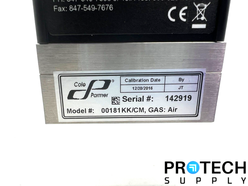 Load image into Gallery viewer, Cole Parmer 00181KK/CM Flow Controller with WARRANTY