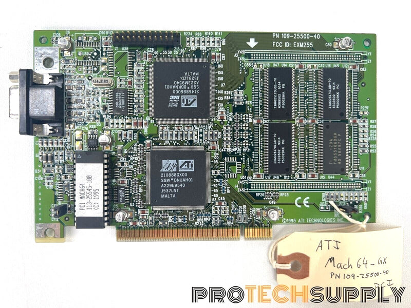 Load image into Gallery viewer, ATI Mach 64-GX Video Card GPU 109-2550-40 with WARRANTY