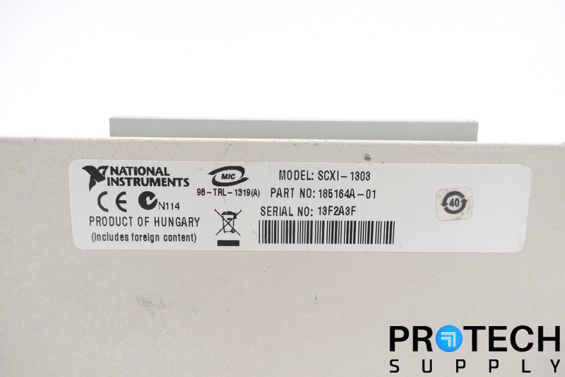 Load image into Gallery viewer, National Instrument NI SCXI-1303 Isothermal Terminal Block 185164-01 w/ WARRANTY