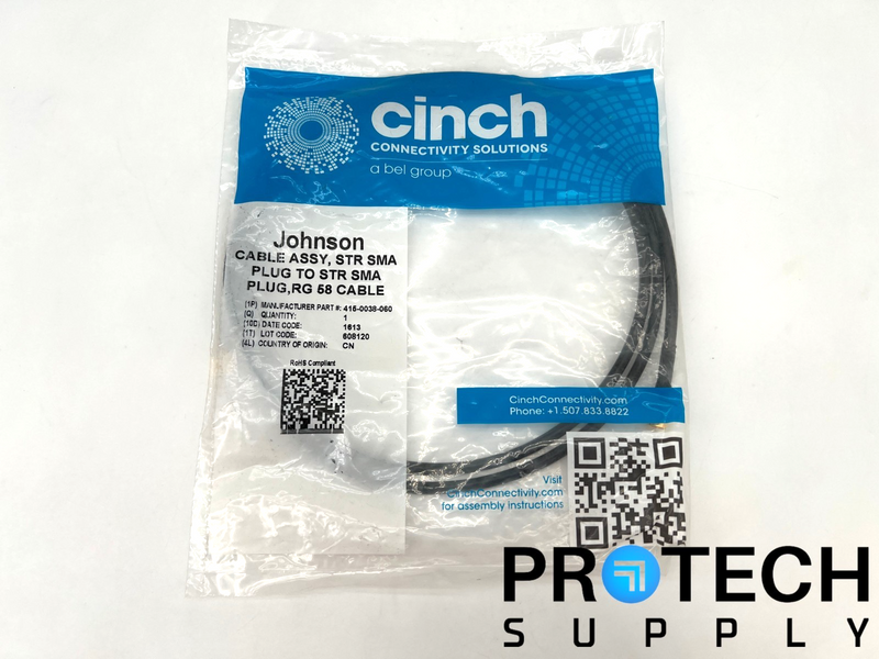 Load image into Gallery viewer, Cinch 415-0038-060 Cable Assembly Coaxial SMA to SMA NEW with WARRANTY