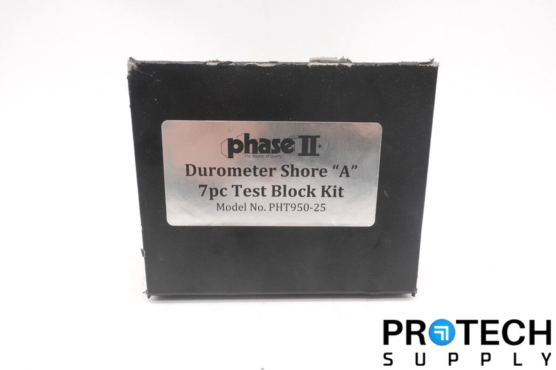 Load image into Gallery viewer, Phase II PHT950-25 7pc Durometer Shore "A" Test Block Kit with WARRANTY