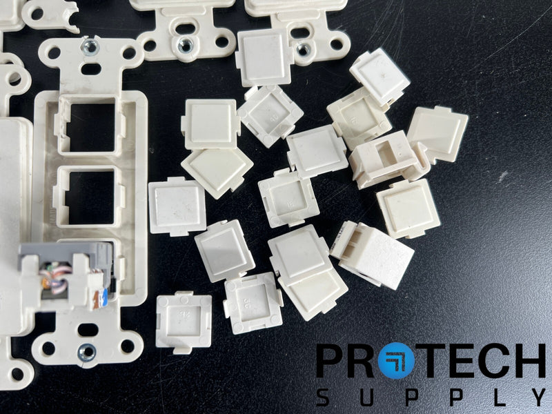 Load image into Gallery viewer, Lot of SYSTIMAX Miscellaneous Outlet Connectors/Covers