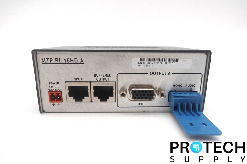 Load image into Gallery viewer, Extron MTP RL 15HD A Twisted Pair Receiver for VGA and Audio with WARRANTY