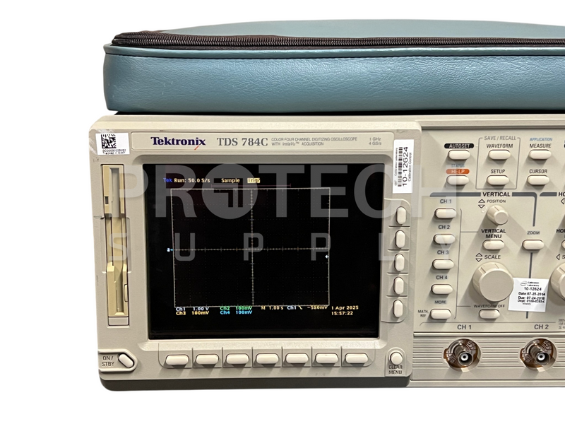 Load image into Gallery viewer, Tektronix TDS784C Digital Oscilloscope + 2x Active Probe TAP2500 GUARANTEED
