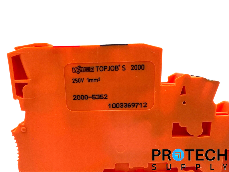 Load image into Gallery viewer, 2/Pk WAGO 2000-5352 Terminal Block Connector 8 Position NEW with WARRANTY
